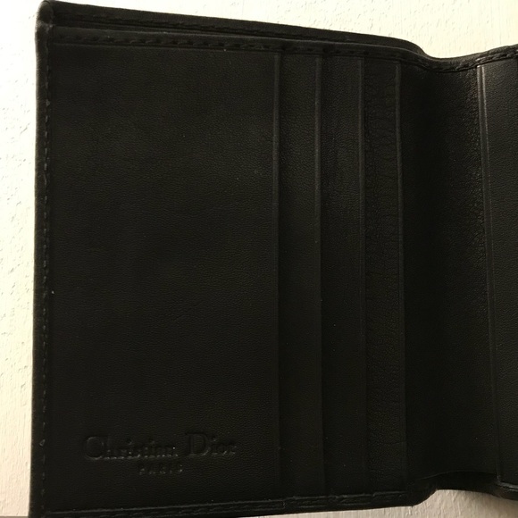 ((SOLD)) [Authentic] Dior Gaucho Square Wallet ✨ - Picture 4 of 7